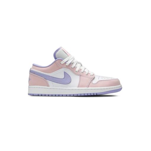 کتونی نایک ایرجردن 1 ساق کوتاه صورتی بنفش Nike Air Jordan 1 Low Arctic Punch