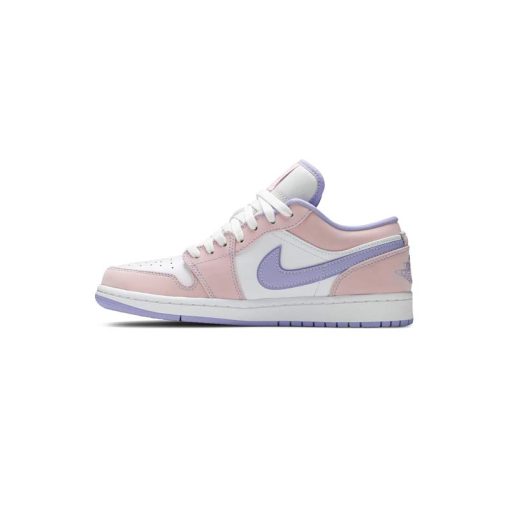 کتونی نایک ایرجردن 1 ساق کوتاه صورتی بنفش Nike Air Jordan 1 Low Arctic Punch