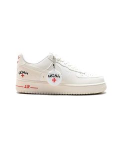 کتونی نایک ایرفورس 1 کرم سفید Nike Air Force 1 07 Noah Cream White Red