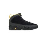 کفش بسکتبال نایک ایرجردن 9 مشکی زرد Nike Air Jordan 9 Retro Dark Charcoal University Gold