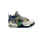 کفش نایک ایرجردن 4 طوسی آبی Nike Air Jordan 4 SE Craft