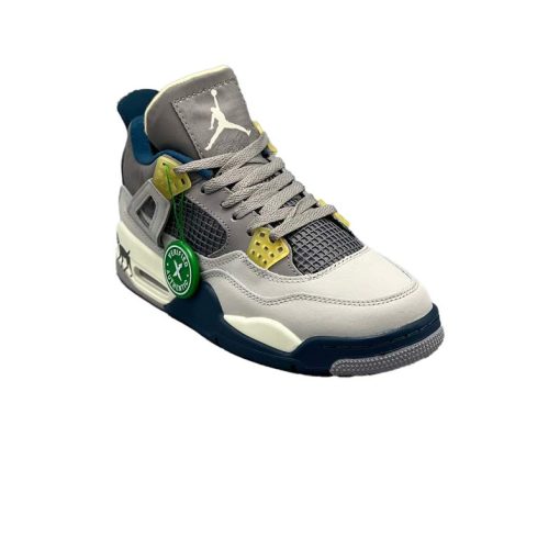 کفش نایک ایرجردن 4 طوسی آبی Nike Air Jordan 4 SE Craft