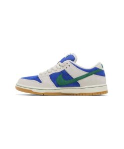 کفش کژوال نایک اس بی دانک کرم آبی سبز Nike Sb Dunk Low Hyper Royal Malachite