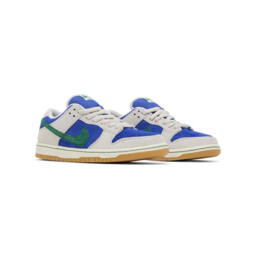 کفش کژوال نایک اس بی دانک کرم آبی سبز Nike Sb Dunk Low Hyper Royal Malachite