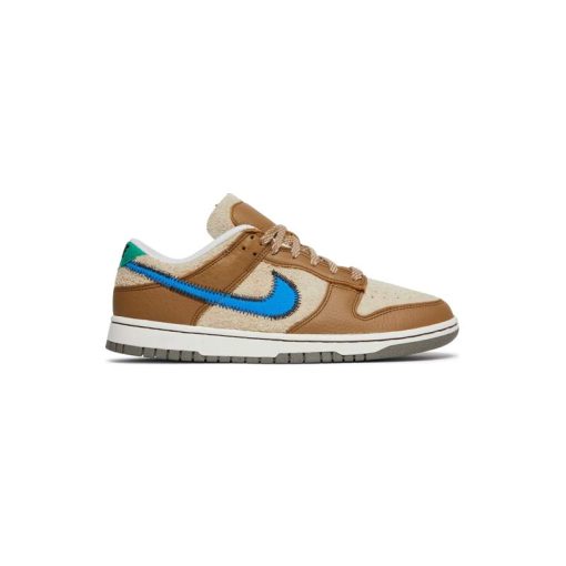 کفش کژوال نایک اس بی دانک کرم قهوه ای آبی Nike Sb Dunk Low Dark Driftwood