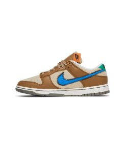 کفش کژوال نایک اس بی دانک کرم قهوه ای آبی Nike Sb Dunk Low Dark Driftwood