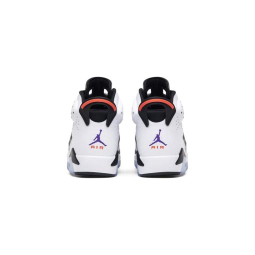 نایک ایرجردن 6 سفید طوسی آبی Nike Air Jordan 6 Retro LTR Flint