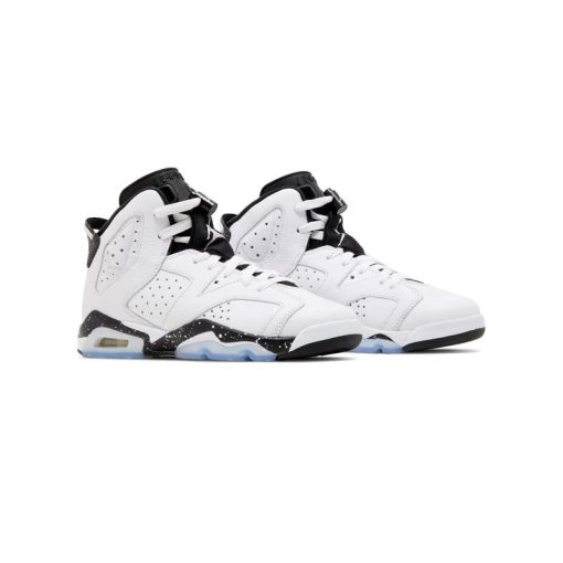 نایک ایرجردن 6 سفید مشکی Nike Air Jordan 6 Retro GS Reverse Oreo