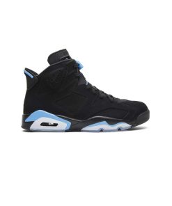 نایک ایرجردن 6 مشکی آبی Nike Air Jordan 6 Retro Black UNC Blue