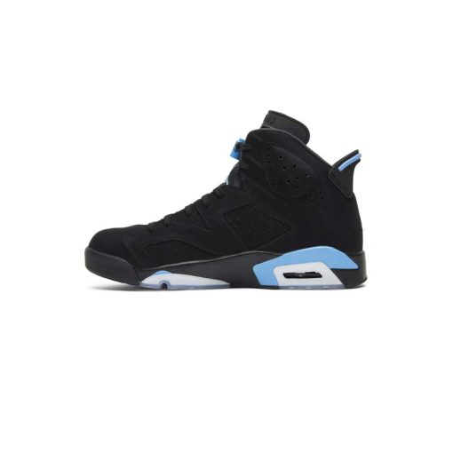 نایک ایرجردن 6 مشکی آبی Nike Air Jordan 6 Retro Black UNC Blue