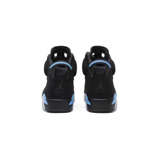 نایک ایرجردن 6 مشکی آبی Nike Air Jordan 6 Retro Black UNC Blue