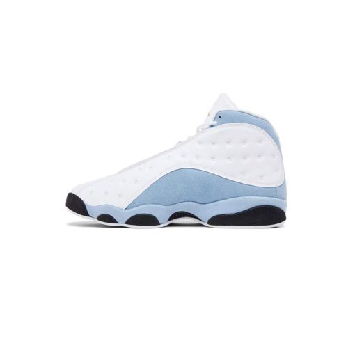 کتونی نایک ایرجردن 13 سفید آبی مشکی Nike Air Jordan 13 Retro White Blue Grey