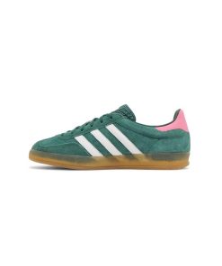 کفش آدیداس گزل سبز صورتی Adidas Gazelle Indoor Collegiate Green Pink