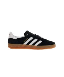 کفش آدیداس گزل مشکی سفید قهوه ای Adidas Gazelle Indoor Core Black White