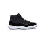 کفش ساقدار نایک ایرجردن 11 مشکی سفید آبی Nike Air Jordan 11 Retro Space Jam