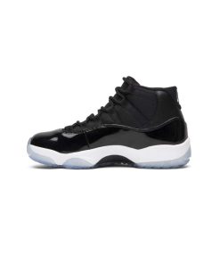 کفش ساقدار نایک ایرجردن 11 مشکی سفید آبی Nike Air Jordan 11 Retro Space Jam