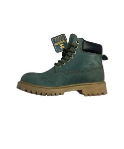 بوت تیمبرلند چرم طبیعی سبز Timberland