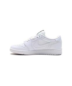 نایک ایرجردن 1 تراویس اسکات تمام سفید Nike Air Jordan 1 Low Travis Scott White Party