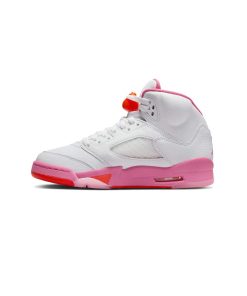 نایک ایرجردن 5 سفید صورتی Nike Air Jordan 5 Retro White Pinksicle