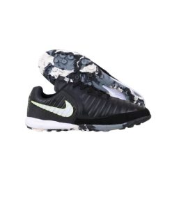 کفش فوتبال چمن مصنوعی نایک تمپو مشکی سبز Nike