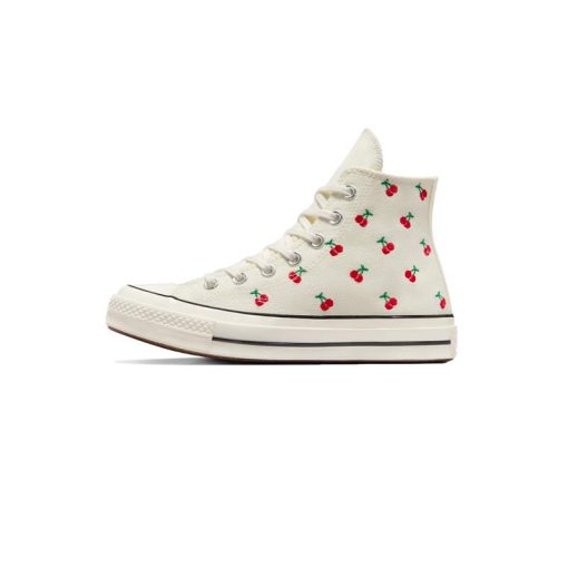 کفش کانورس آل استار 1970 گیلاسی Converse Chuck 70 High Cherries