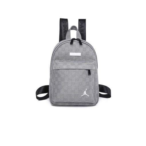 کوله پشتی نایکی جردن طوسی سفید Nike Jordan Backpack Grey White 1610