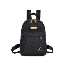 کوله پشتی نایکی جردن مشکی طلایی Nike Jordan Backpack Black Gold 1609