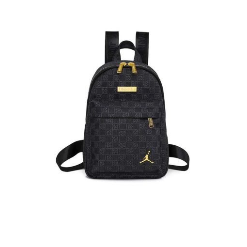 کوله پشتی نایکی جردن مشکی طلایی Nike Jordan Backpack Black Gold 1609