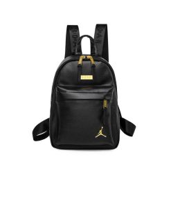 کوله پشتی نایکی جردن مشکی طلایی Nike Jordan Backpack Black Gold 1611