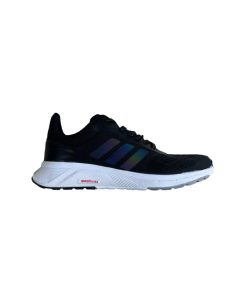 کتونی راحتی آدیداس کلودفوم مشکی شبرنگ Adidas