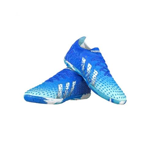 کفش فوتسال آدیداس پردیتور Adidas Predator Freak Blue White - تصویر 4