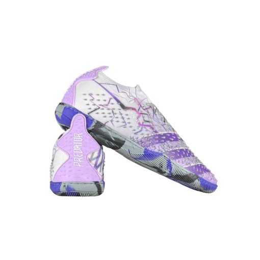 کفش فوتسال آدیداس پردیتور Adidas Predator Freak White Purple