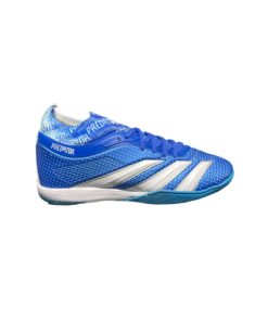کفش فوتسال آدیداس پردیتور سفید آبی Adidas Predator White Blue