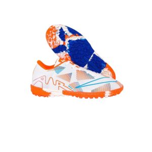 کفش فوتبال چمن مصنوعی نایک ایرزوم سفید نارنجی Nike AirZoom White Orange